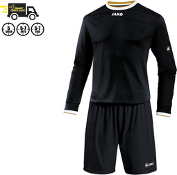 Jako - United - Voetbalset Zwart - 116 - zwart/wit/Goud