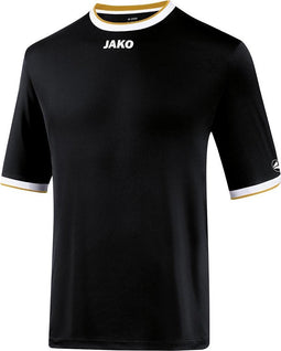 JAKO United - Voetbalshirt - Kinderen - Maat 152 - Zwart/Wit/Goud