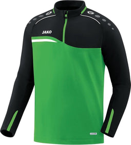 Jako - Zip top Competition 2.0 - Zip top Competition 2.0 - 128 - softgroen/zwart