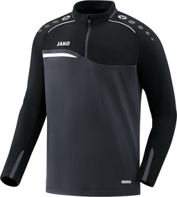 Jako - Zip top Competition 2.0 - Zip top Competition 2.0 - 164 - antraciet/zwart