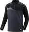 Jako - Zip top Competition 2.0 - Zip top Competition 2.0 - S - antraciet/zwart