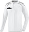 Jako - Zip top Prestige - Zip top Prestige - 3XL - wit/zwart