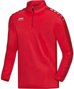 Jako - Zip top Striker Junior - Trainingstrui voetbal Junior Rood - 164 - rood