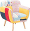 Fauteuil MELBY Stof Multicolor