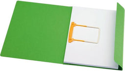 Jalema Secolor Snelhechtmap Folio, Zuurvrij Karton, 250 vel, Groen (pak 10 stuks)