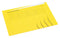Jalema - Vouwmap a4 ongelijk 225gr geel | 25 stuks