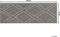 JALNA - Outdoor kleed - Grijs - 60 x 105 cm - Polypropyleen