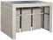 Tafel met zes stoelen DKD Home Decor 143 x 80 x 100 cm