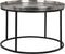 Richmond Interiors Salontafel Lyam aluminium silver 70Ø (Silver)