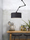 it's about RoMi Hang-/Wandlamp Amsterdam - Zwart/Zwart - 100x47x85cm - Binnen Bohemian,Scandinavisch