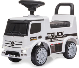 Jamara 460657 Push-Car Mercedes-Benz Antos white – duw auto – truck – wit – voor kinderen vanaf 12 maande