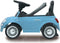 JAMARA Duwauto Fiat 500 blauw