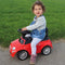JAMARA Duwauto Fiat 500 rood
