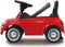 JAMARA Duwauto Fiat 500 rood