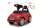JAMARA Duwauto Fiat 500 rood