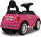 JAMARA Duwauto Fiat 500 roze