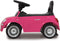 JAMARA Duwauto Fiat 500 roze
