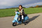 JAMARA Speelgoedscooter Vespa GTS 125 12 V blauw