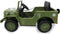 Jamara Willys Mb Jeep - 12v Accuvoertuig - Met USB- en MP3 Aansluiting - Legergroen - ca. 90 min. Accuduur