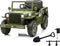 Jamara Willys Mb Jeep - 12v Accuvoertuig - Met USB- en MP3 Aansluiting - Legergroen - ca. 90 min. Accuduur