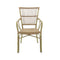 James Bistrostuhl Rattan – Bambus-Natur - SÄTZE VON 2