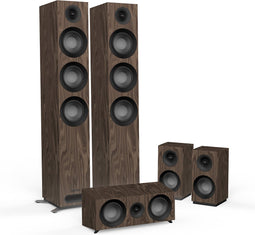 Jamo S 809 HCS N Zwart, Walnoot 5.0 kanalen