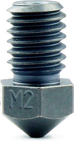 Micro Swiss M2 gehard stalen nozzle - M6 - 1.75 mm - 0.6 mm