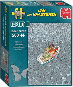 Jan van Haasteren Expert 1 - Overal Haaien - 500 stukjes puzzel