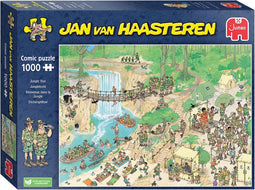 Jan van Haasteren - Jungletocht - Nederlands Kampioenschap Puzzelen 2024 - 1000 stukjes