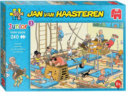 Jan van Haasteren Junior - Apenkooien - Kinderpuzzel - 240 stukjes - Puzzel