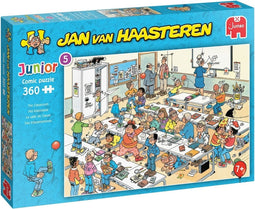 Jan van Haasteren Junior - Het Klaslokaal - 360 stukjes - Kinderpuzzel