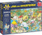 Jan van Haasteren Kamperen in het Bos puzzel - 2000 stukjes