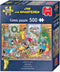 Jan van Haasteren - Kerstkriebels - Puzzel - 500 stukjes