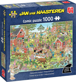 Jan van Haasteren - Midzomerfeest - 1000 stukjes puzzel - Legpuzzel