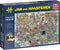 Jan van Haasteren - NK Mens Erger Je Niet - 2000 stukjes puzzel - Legpuzzel