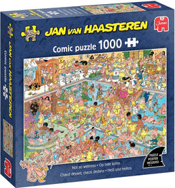 Jan van Haasteren - Op hete kolen - 1000 stukjes puzzel - Legpuzzel