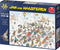 Jan van Haasteren - Van Onderen! - 2000 stukjes - Puzzel