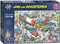 Jan van Haasteren - Verkeerschaos - Legpuzzel 3000 stukjes