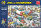 Jan van Haasteren - Verkeerschaos - Legpuzzel 3000 stukjes
