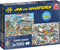 Jan van Haasteren - Verkeerschaos & Ter land ter zee en in de lucht - Legpuzzel 2x1000 stukjes