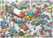 Jan van Haasteren - Verkeerschaos & Ter land ter zee en in de lucht - Legpuzzel 2x1000 stukjes