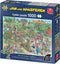 Jan van Haasteren - Vogelkijkdag - 1000 stukjes puzzel - Legpuzzel - JVH