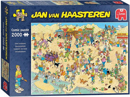 Jan van Haasteren - Zandsculpturen - Legpuzzel 2000 stukjes