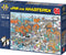 Jan van Haasteren - Zuidpool Expeditie - 1000 stukjes puzzel