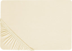 JANBU - Laken - Beige - 140 x 200 cm - Katoen