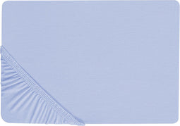 JANBU - Laken - Blauw - 90 x 200 cm - Katoen