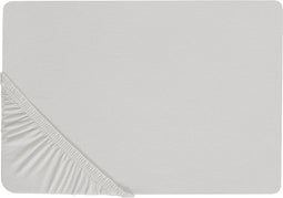 JANBU - Laken - Lichtgrijs - 200 x 200 cm - Katoen