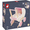 Janod Candy Chic - Houten Poppenwagen - Voor Poppen Tot 42 Cm - Robuuste En Realistische Kinderwagen - Geschikt Vanaf 18 Maanden