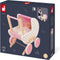Janod Candy Chic - Houten Poppenwagen - Voor Poppen Tot 42 Cm - Robuuste En Realistische Kinderwagen - Geschikt Vanaf 18 Maanden