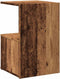vidaXL - Nachtkastje - 35x35x55 - cm - bewerkt - hout - oud - houtkleurig